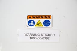 STICKER WARNING