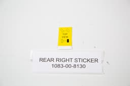 STICKER REAR RIGHT PICTOGRAM