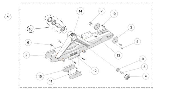 Rear Left Frame