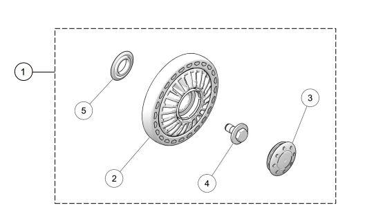 134 mm Wheel Kit