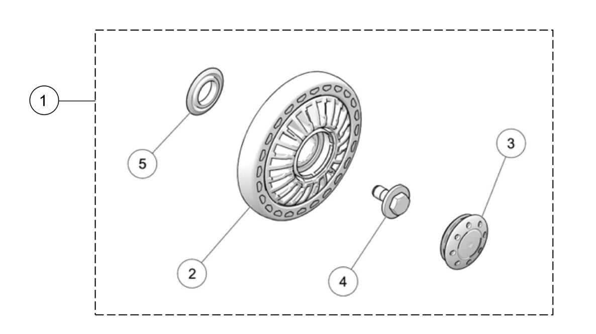 134 mm Wheel Kit