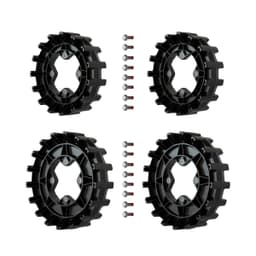 Sprocket package - 15 teeth & 17 teeth - 4 bolts