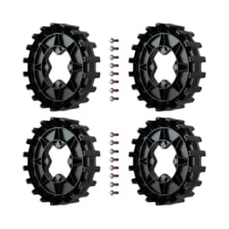 Sprocket package - 18 teeth & 18 teeth - 4 bolts