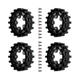 Sprocket package - 16 teeth & 16 teeth - 5 bolts