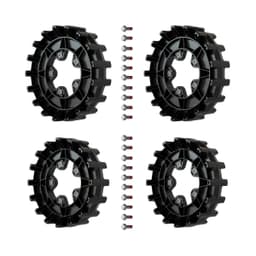 Sprocket package - 16 teeth & 17 teeth - 5 bolts