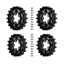 Sprocket package - 17 teeth & 18 teeth - 5 bolts