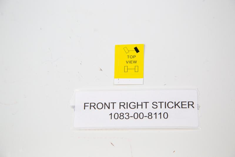 STICKER FRONT RIGHT PICTOGRAM