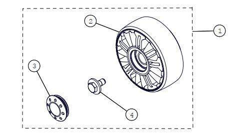 50mm Replacement Wheel Kit