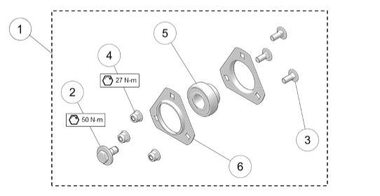 Drive Side Bearing Assembly