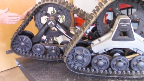 CanAm Apache Tracks Vs. Kimpex Commander Tracks Video