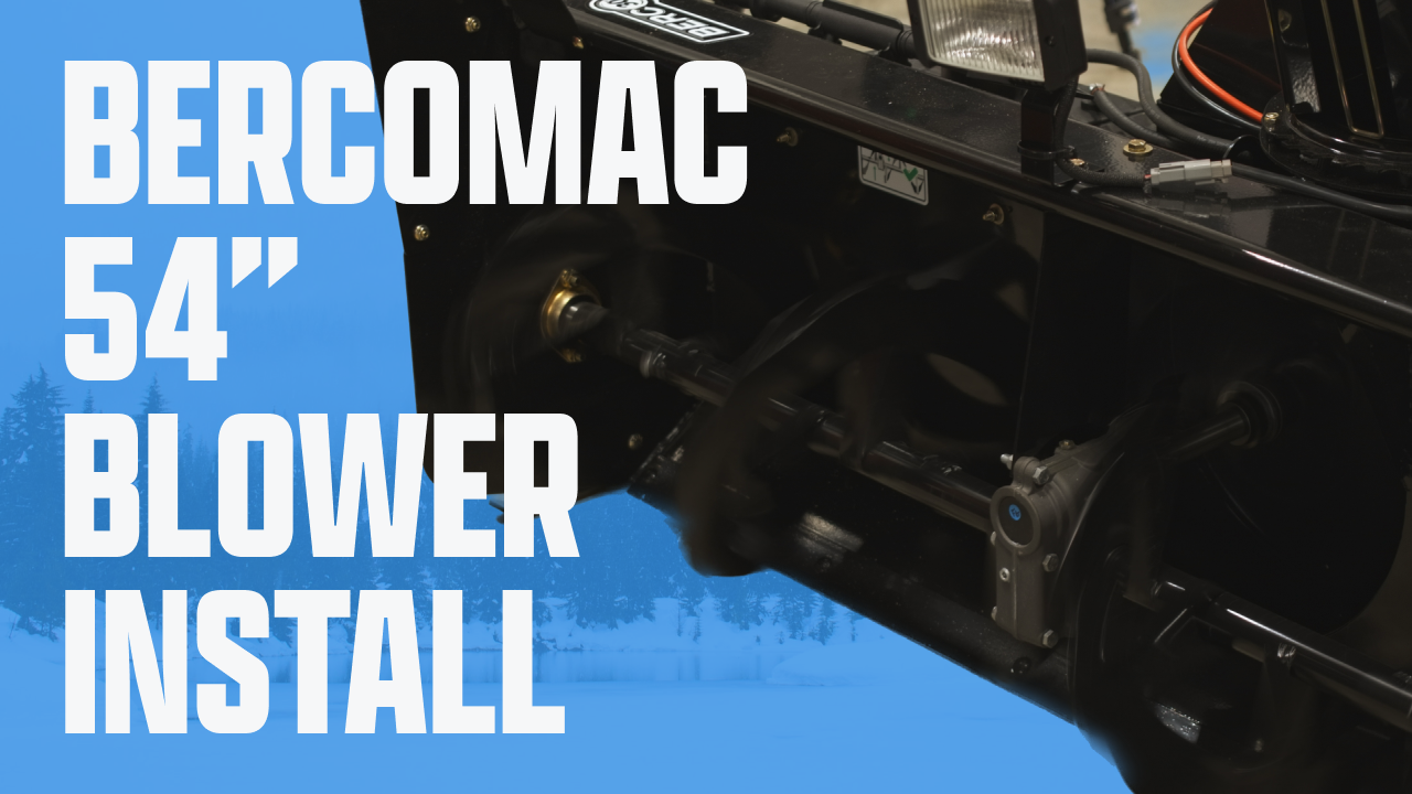 Installing a Bercomac 54” Snowblower