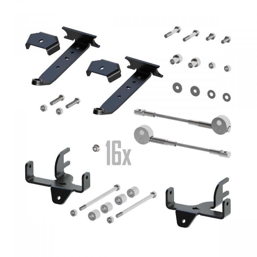 Mounting kit Sportsman 850-1000 arched a-arms