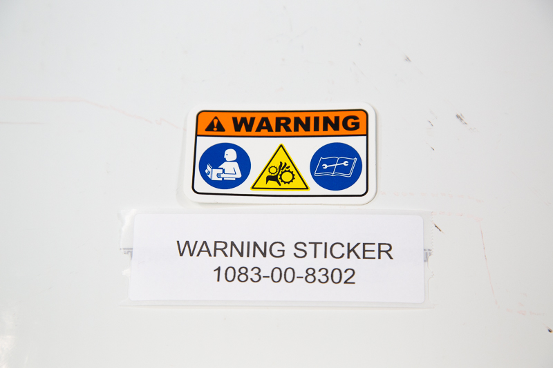 STICKER WARNING 2