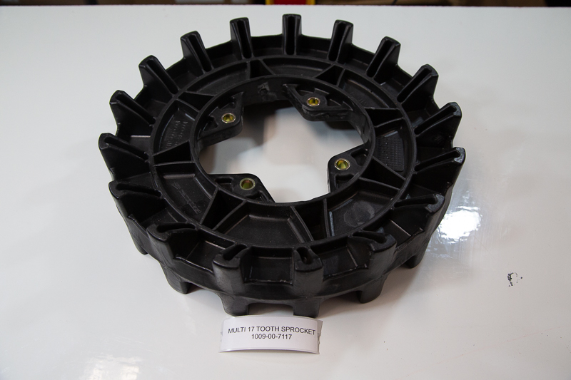 Sprocket package - 17 teeth & 17 teeth - 4 bolts 3