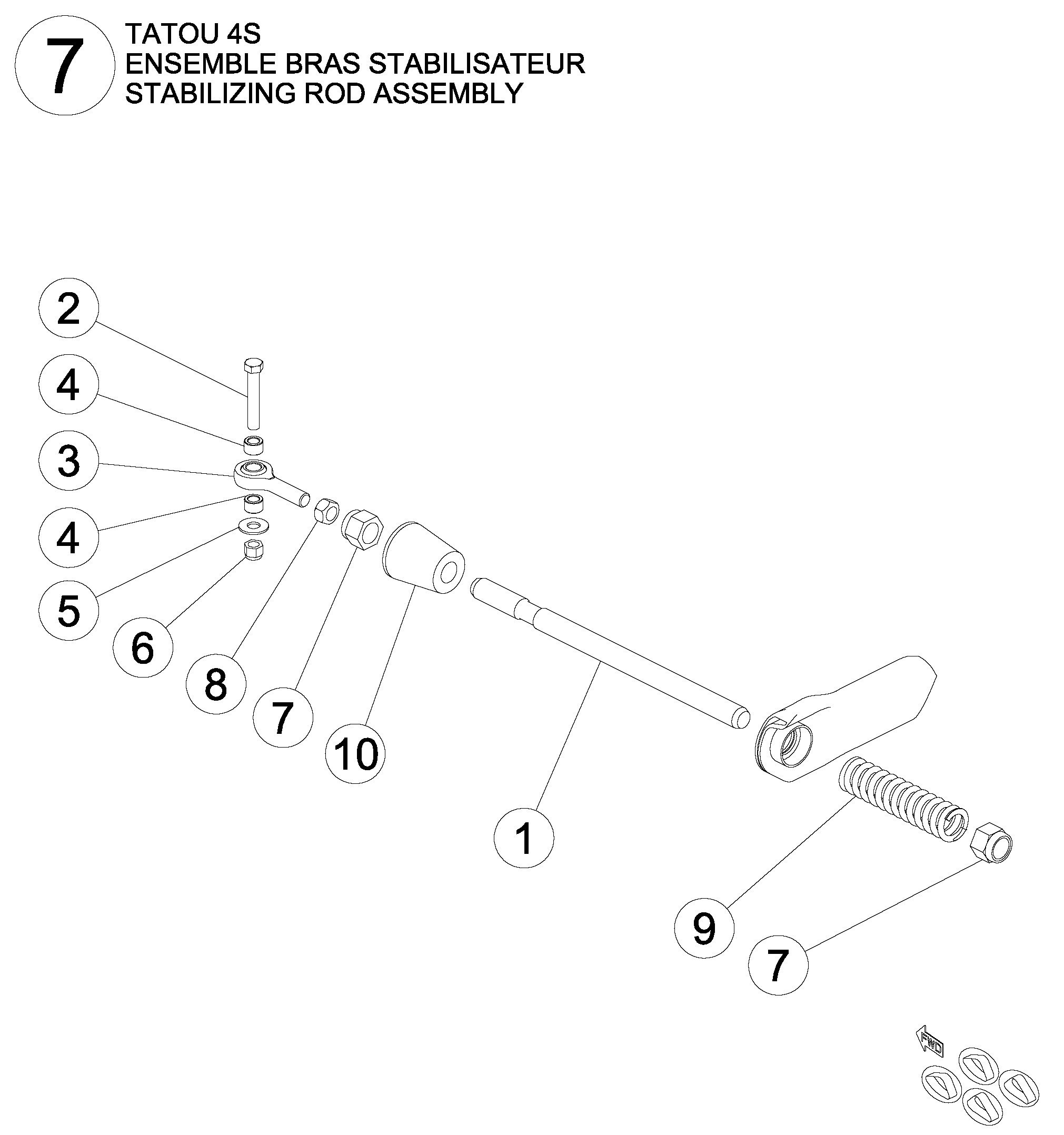 Stabilizing Rod Assembly