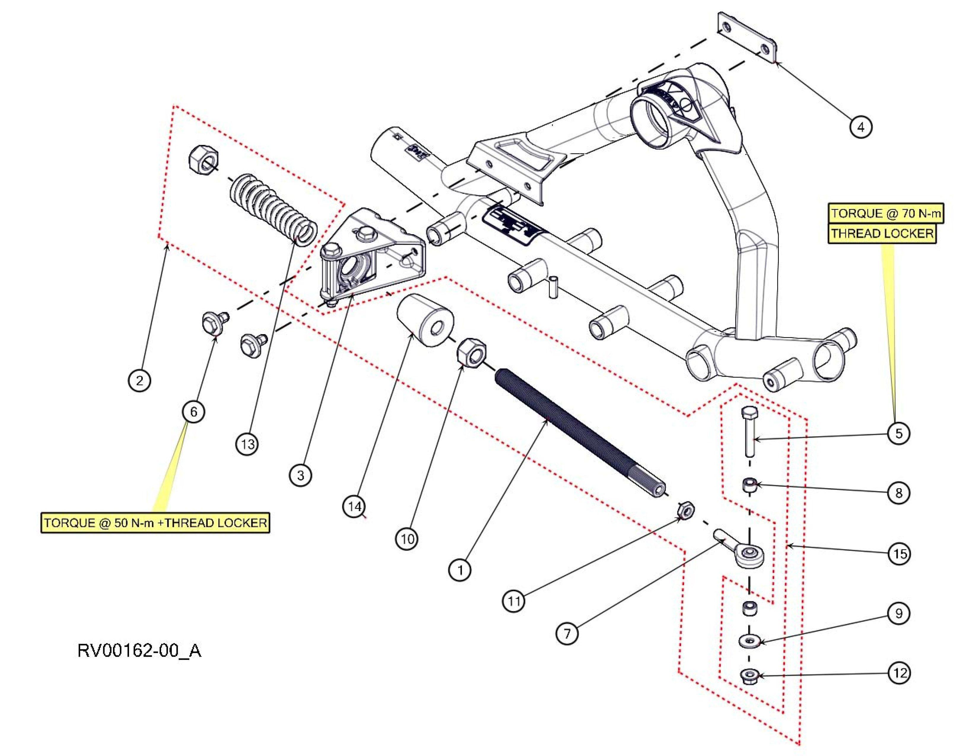 2012 T4S Independent Suspension (IS) Parts Diagram