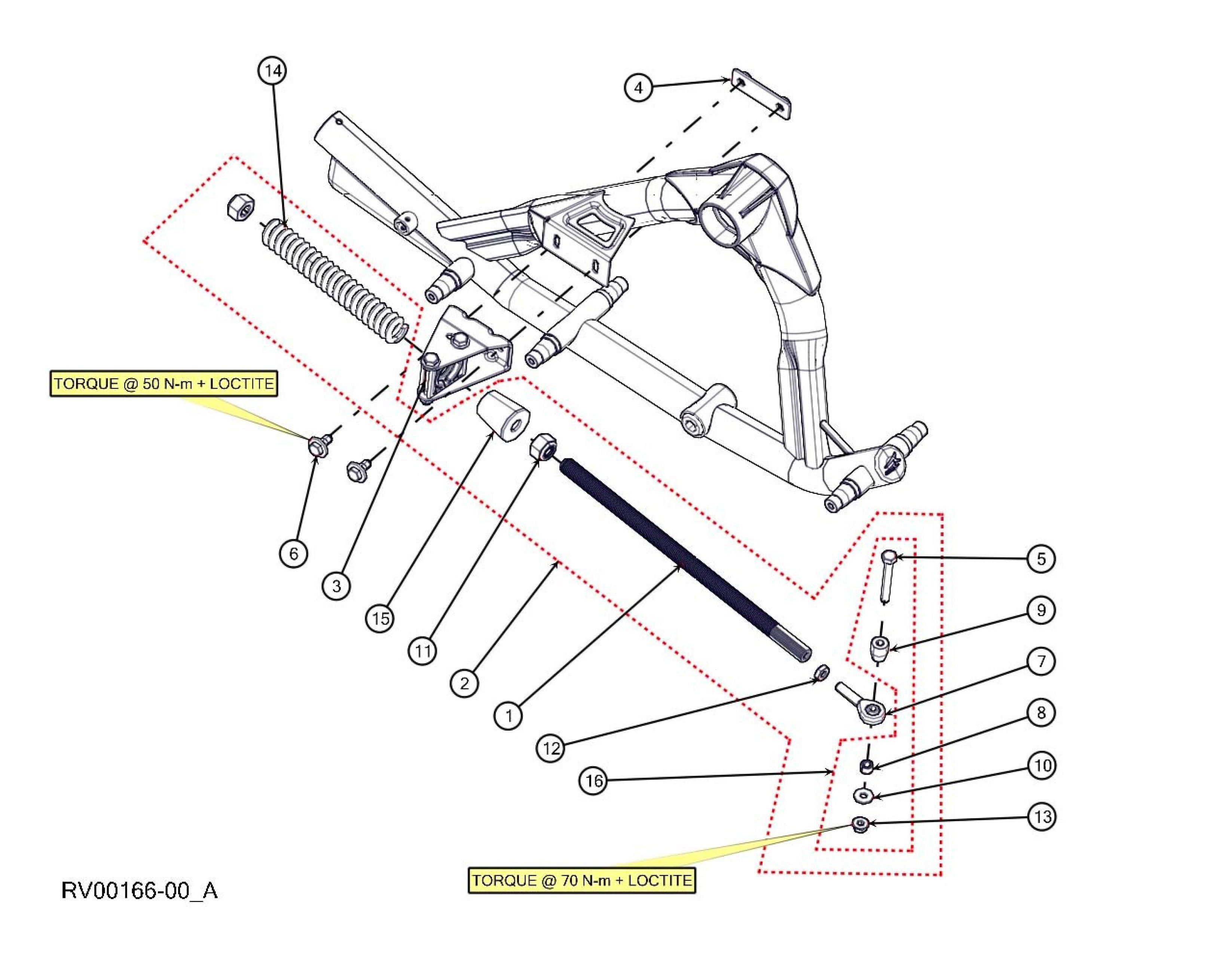 2012 T4S Independent Suspension (IS) Parts Diagram