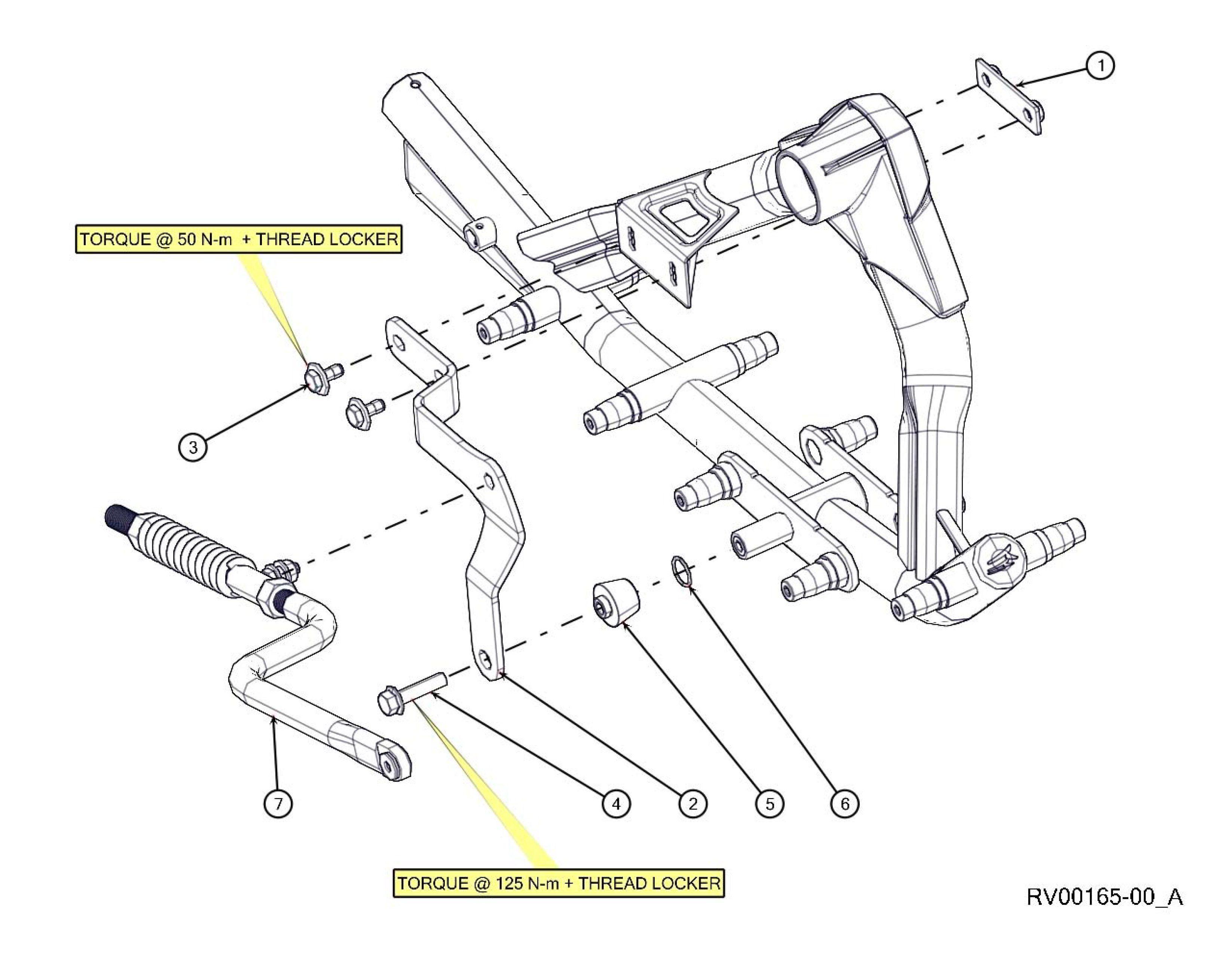 2012 T4S Rigid Suspension (RS) Parts Diagram