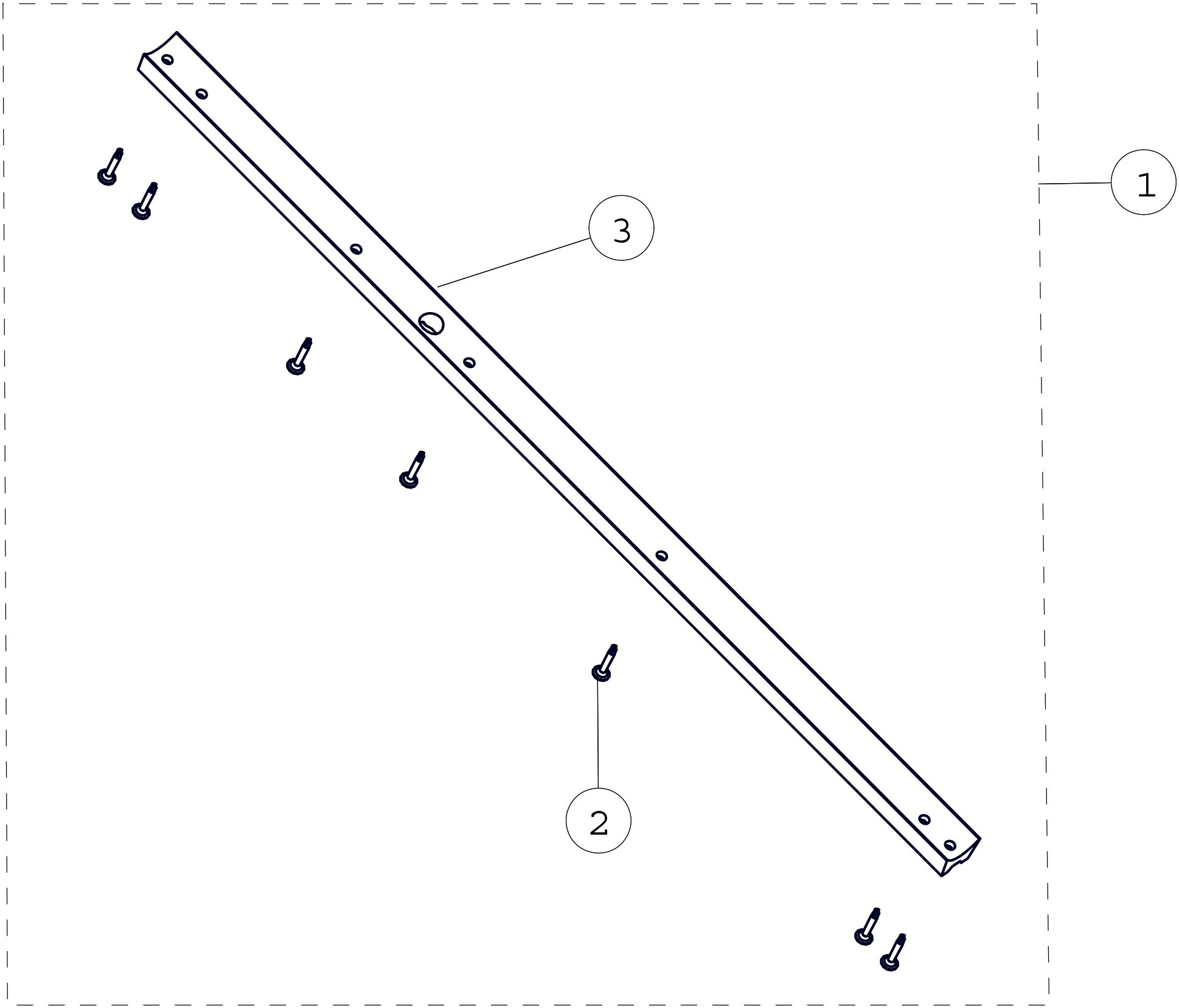 2015 T4S Rear Guide Parts Diagram
