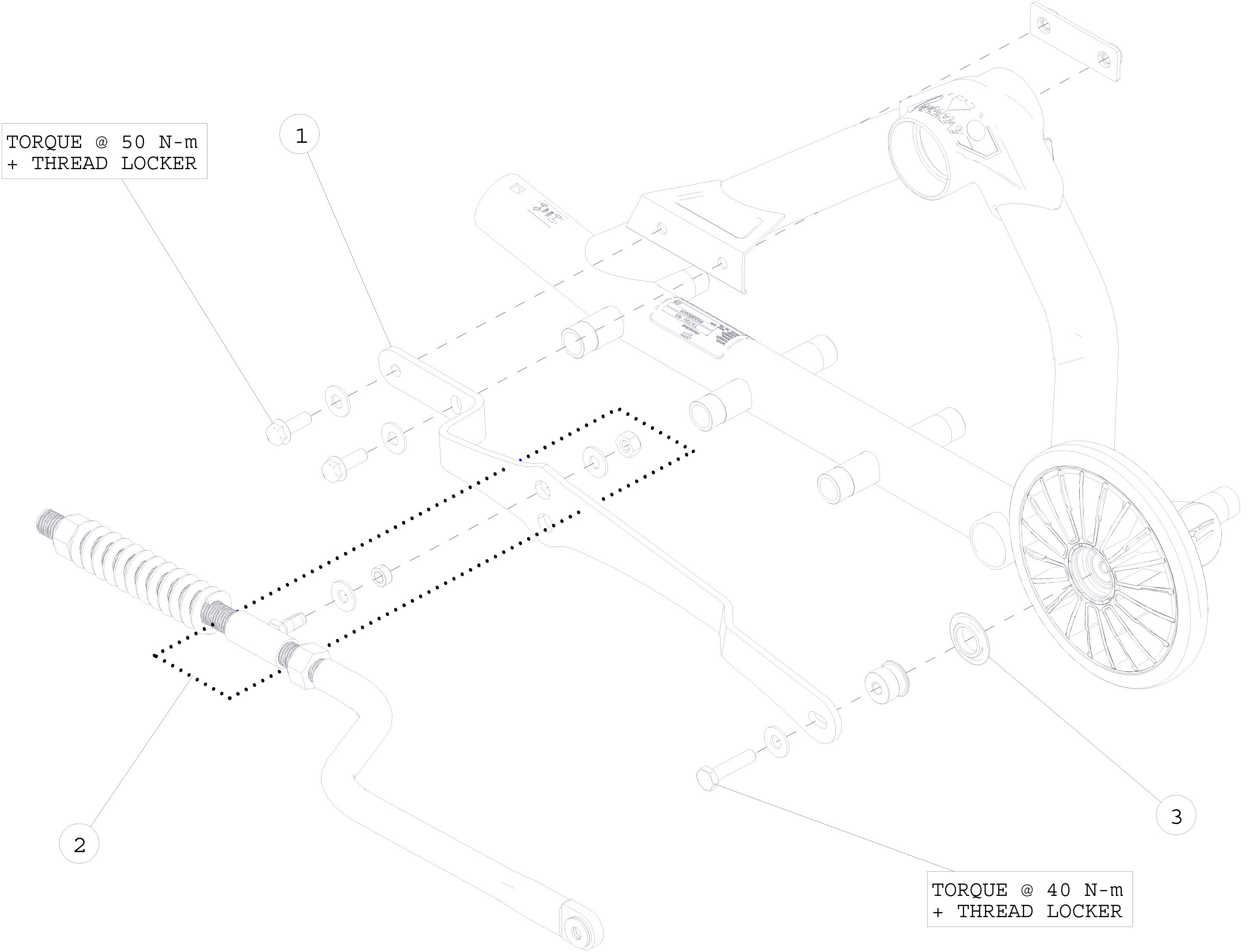 2015 T4S Rigid Suspension (RS) Parts Diagram