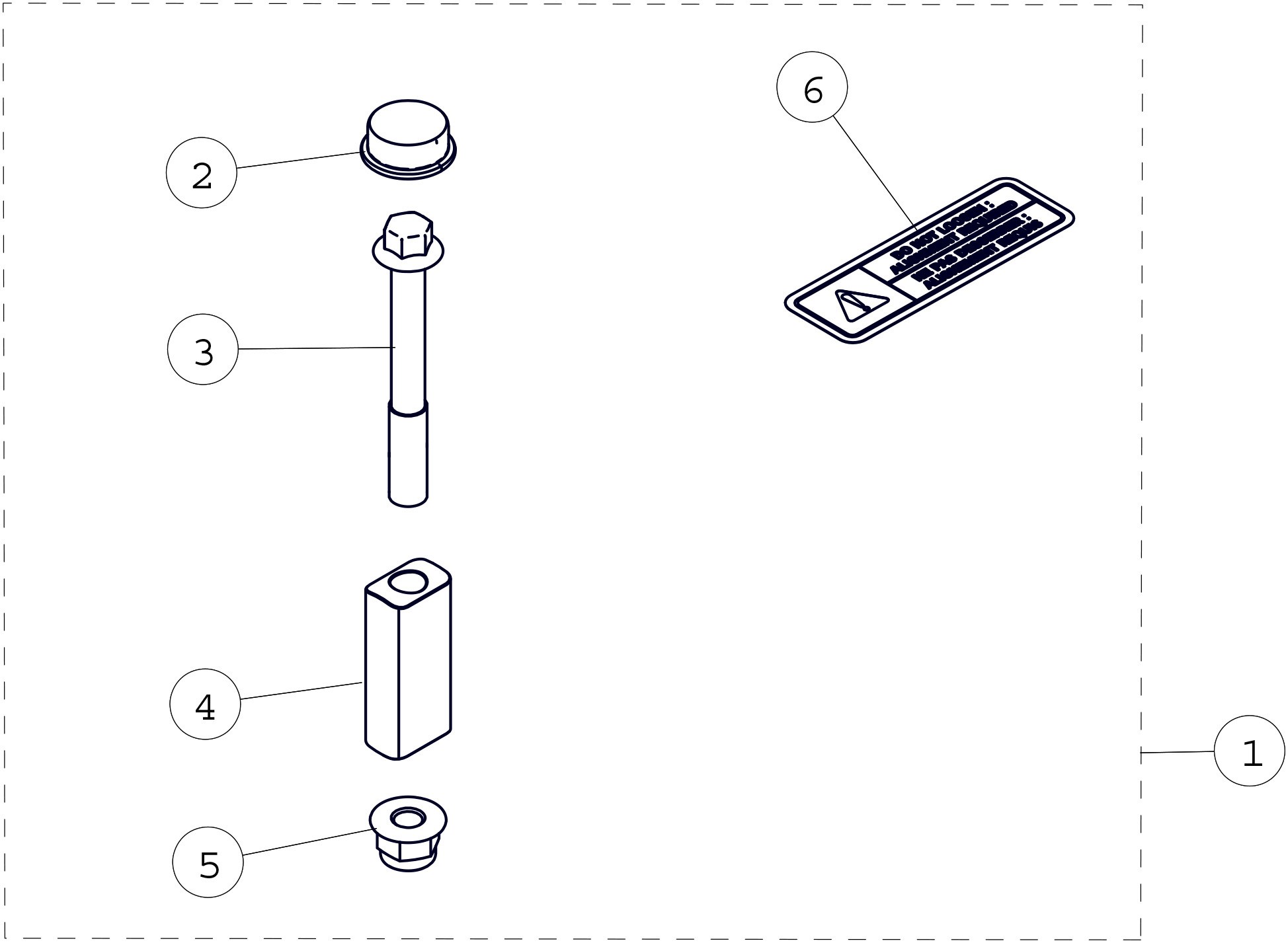 2015 T4S Tensioner Bushing Parts Diagram