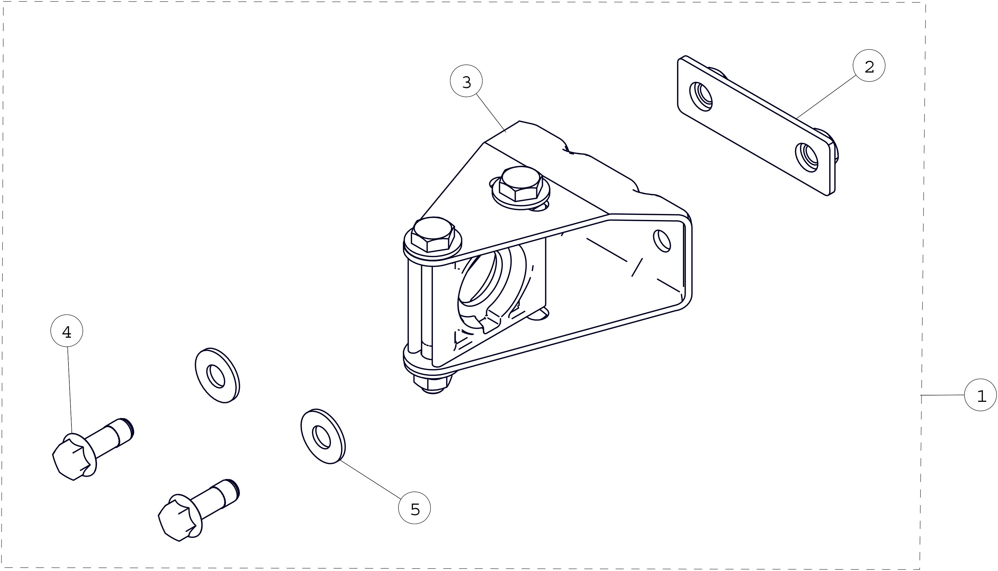 2016 T4S Anti-Rotation Independent Suspension Parts Diagram