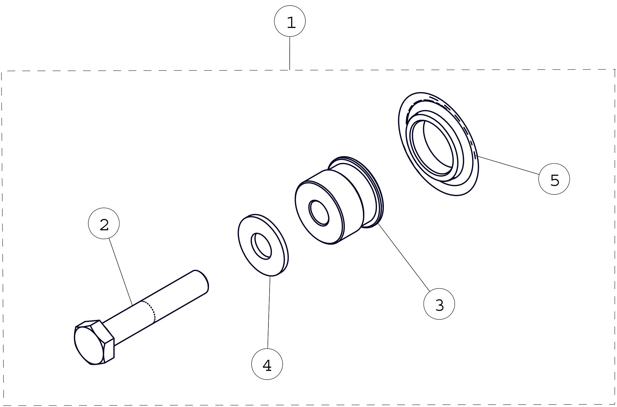 2016 T4S Bushing Rigid Suspension Parts Diagram