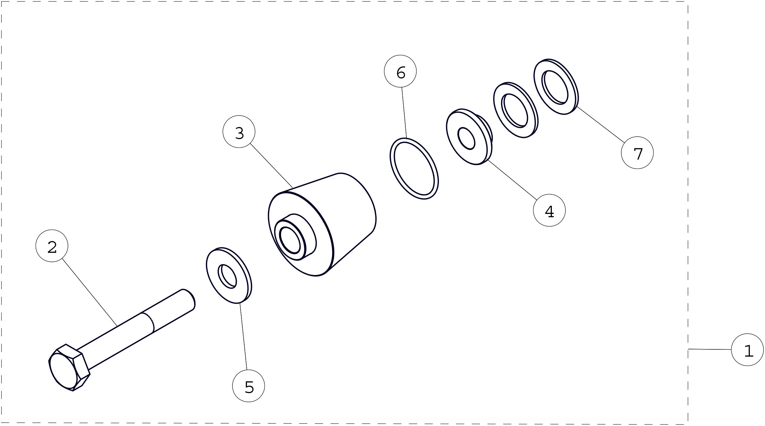 2016 T4S Bushing Rigid Suspension Parts Diagram