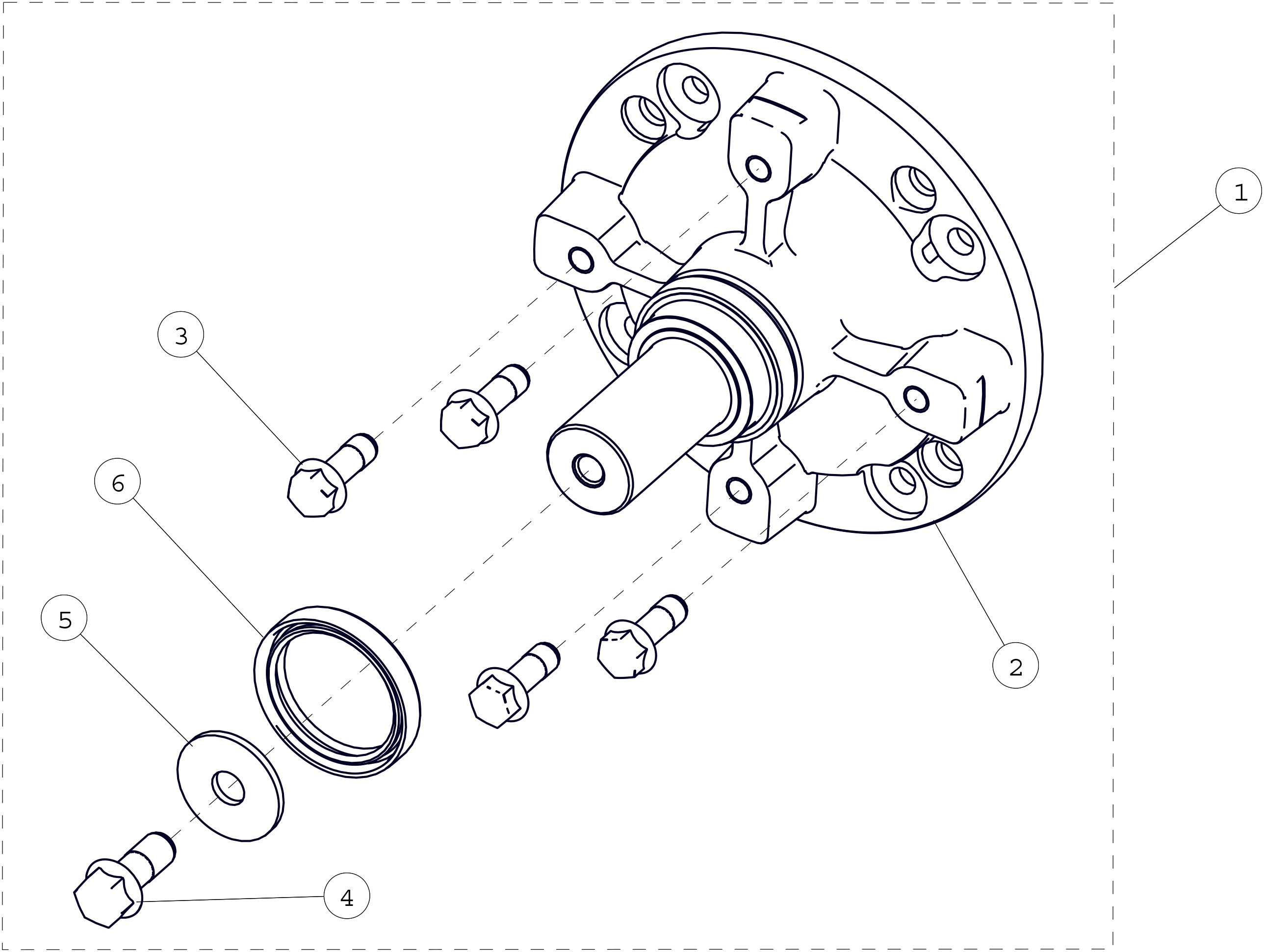 2016 T4S S-Kit Hub Multi Polaris Parts Diagram