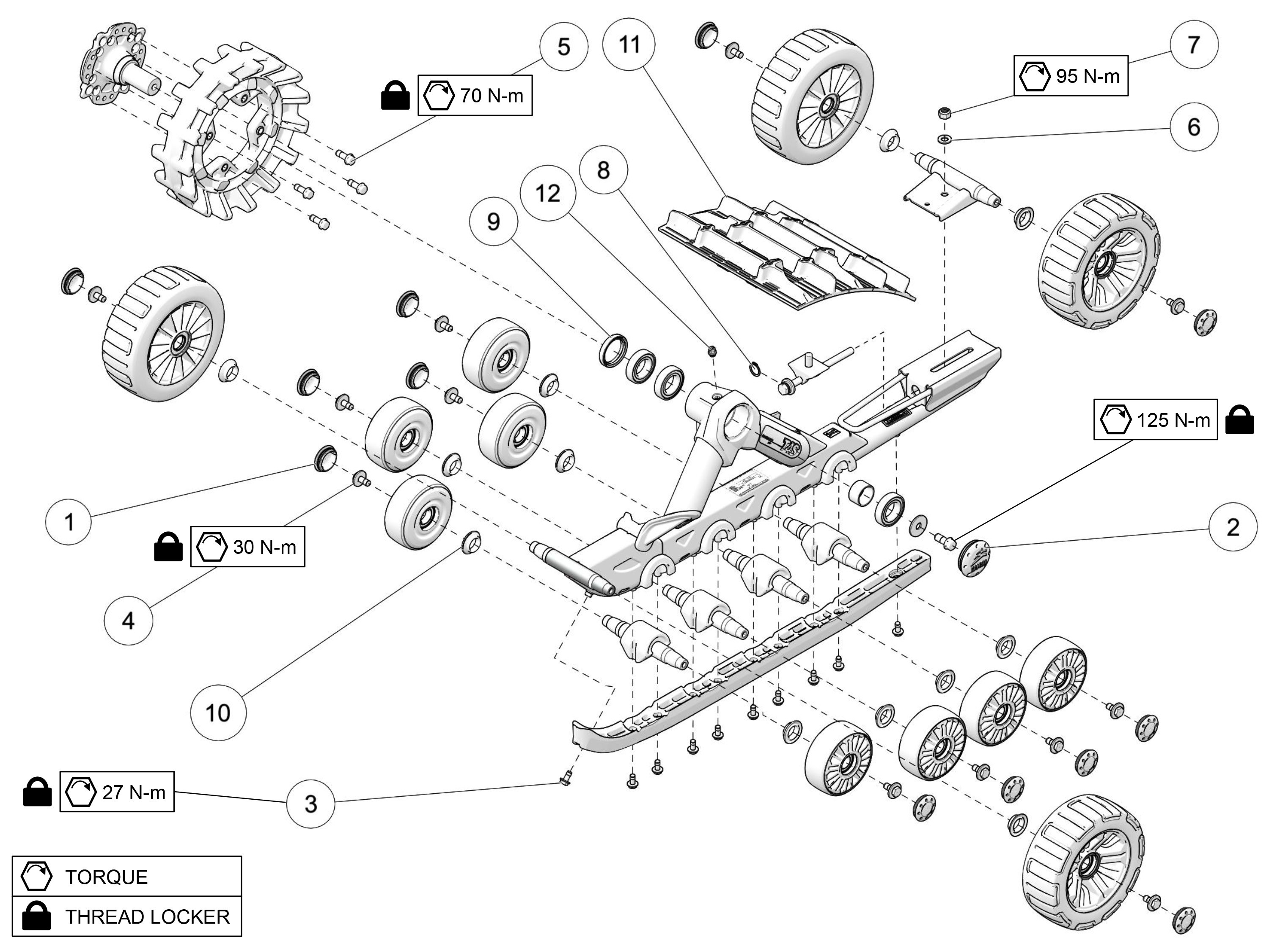2019 4S1 Left & Right Rear Parts Diagram
