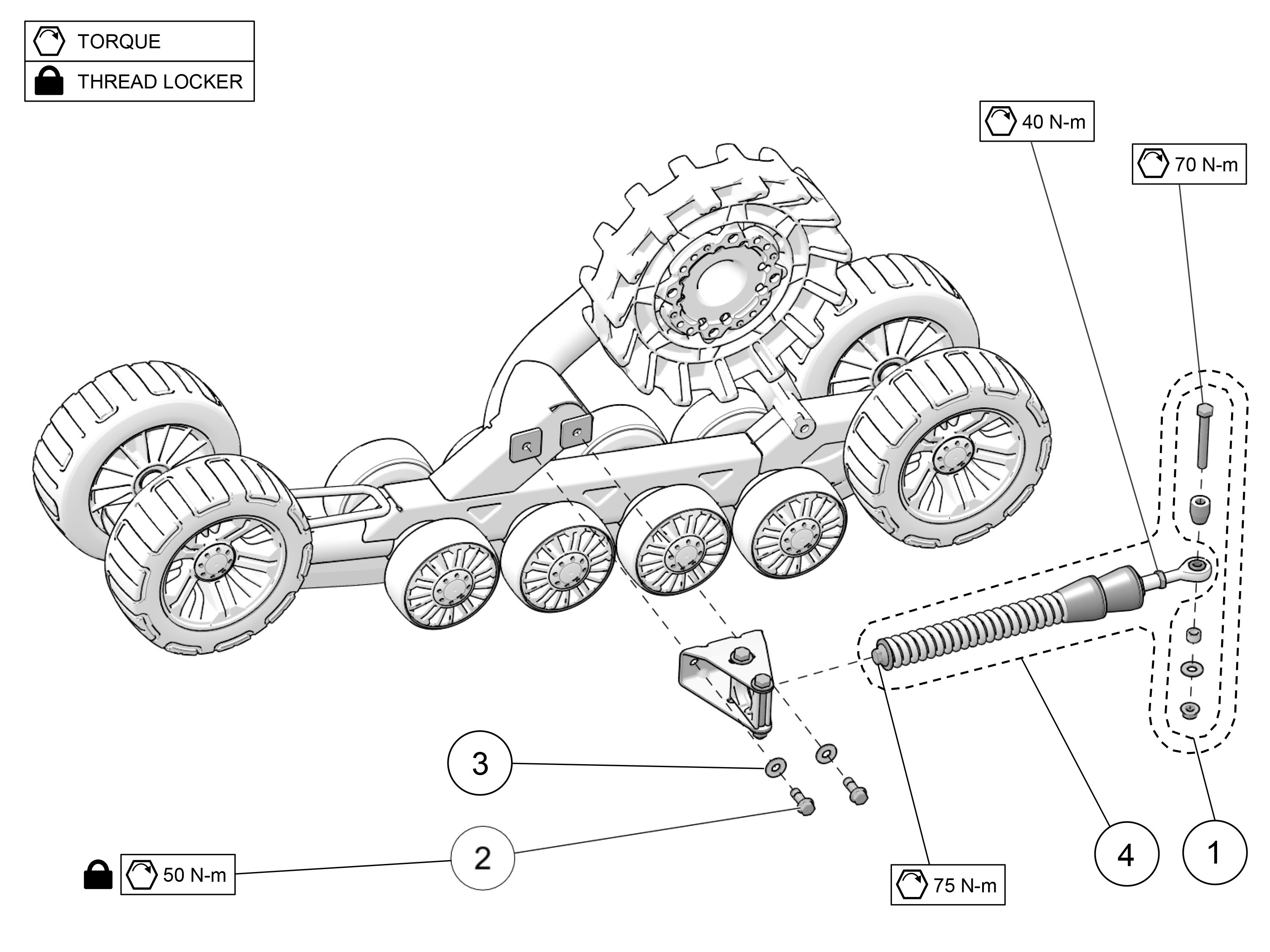 2020 4S1 Independent Suspension (IS) Parts Diagram