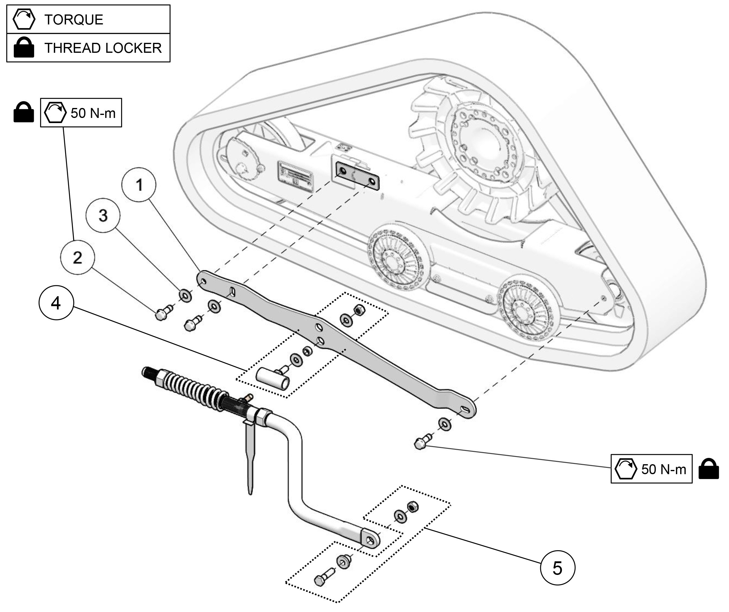 2020 R4S Rigid Suspension (RS) Parts Diagram