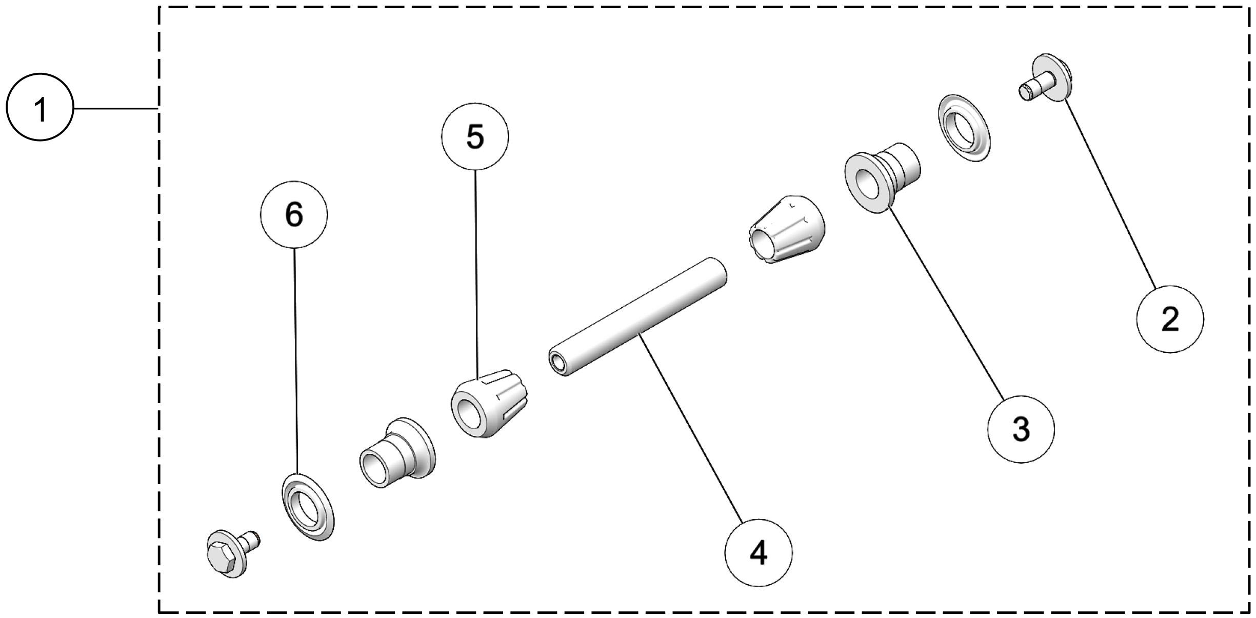 2020 T4S Rear Axle Stabilizer Parts Diagram