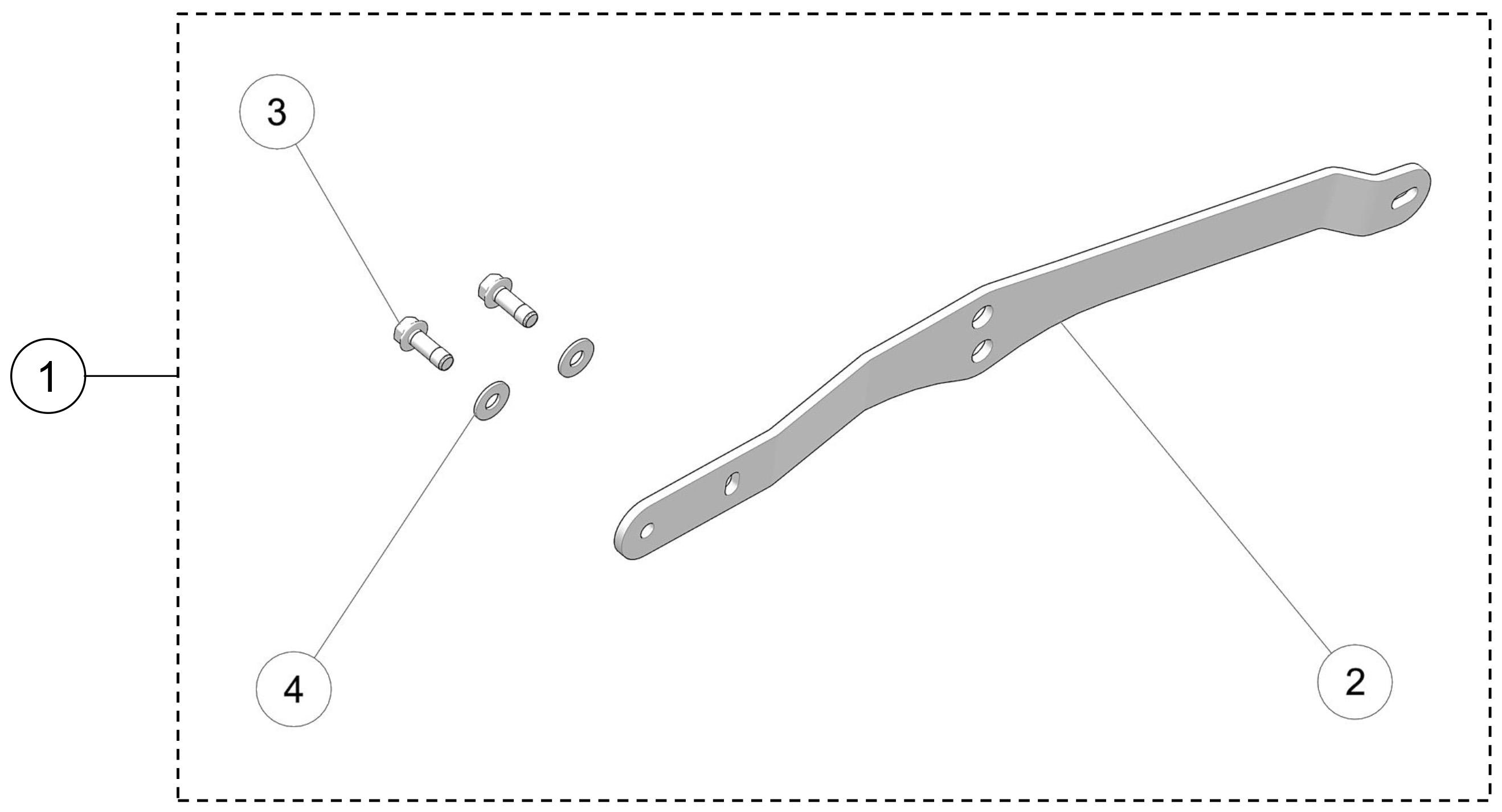 2022 R4S Anti-Rotation RH Bracket Rs Parts Diagram