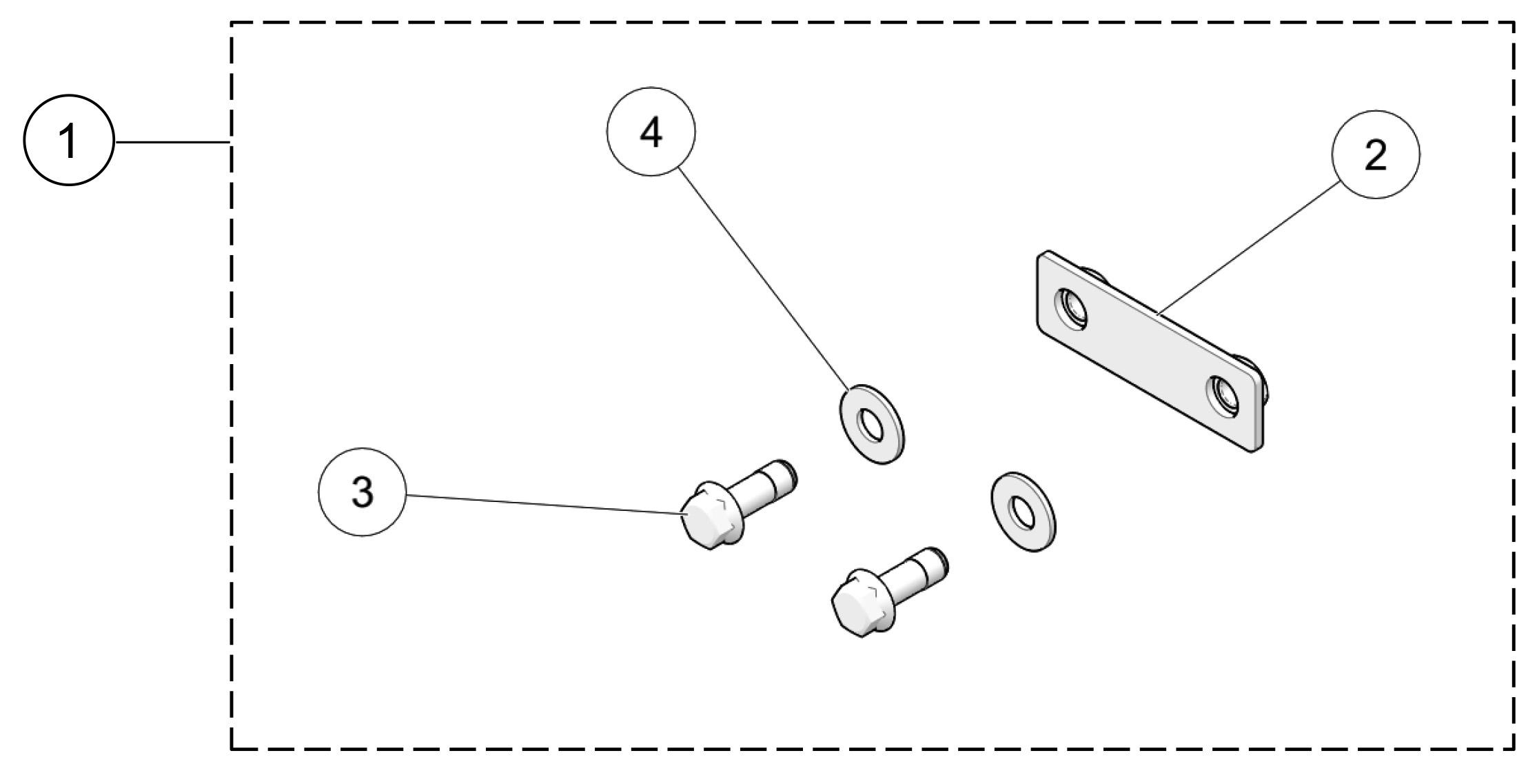 2022 R4S Back Plate Parts Diagram