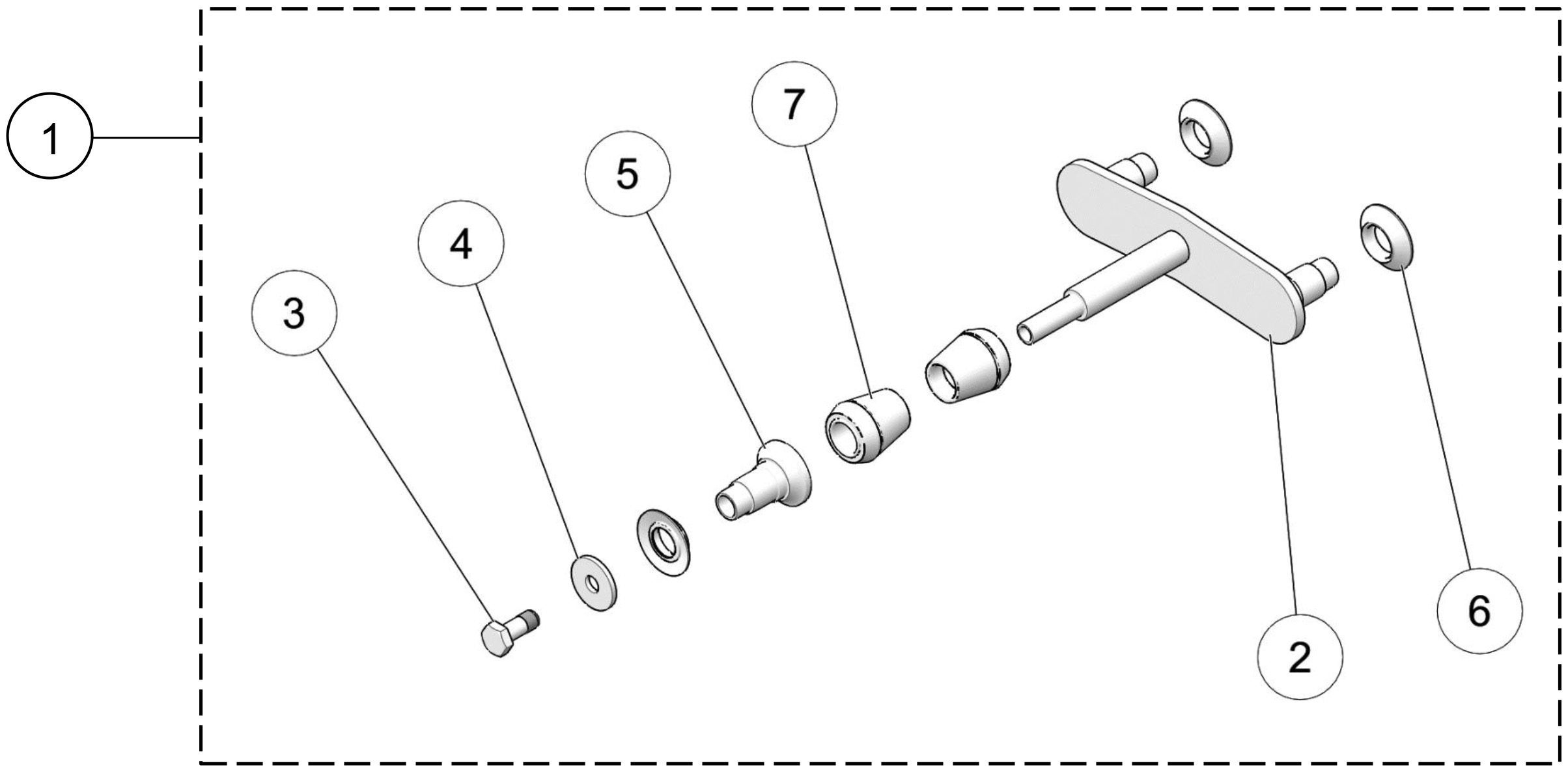 2022 X4S Stabilizer Kit Parts Diagram