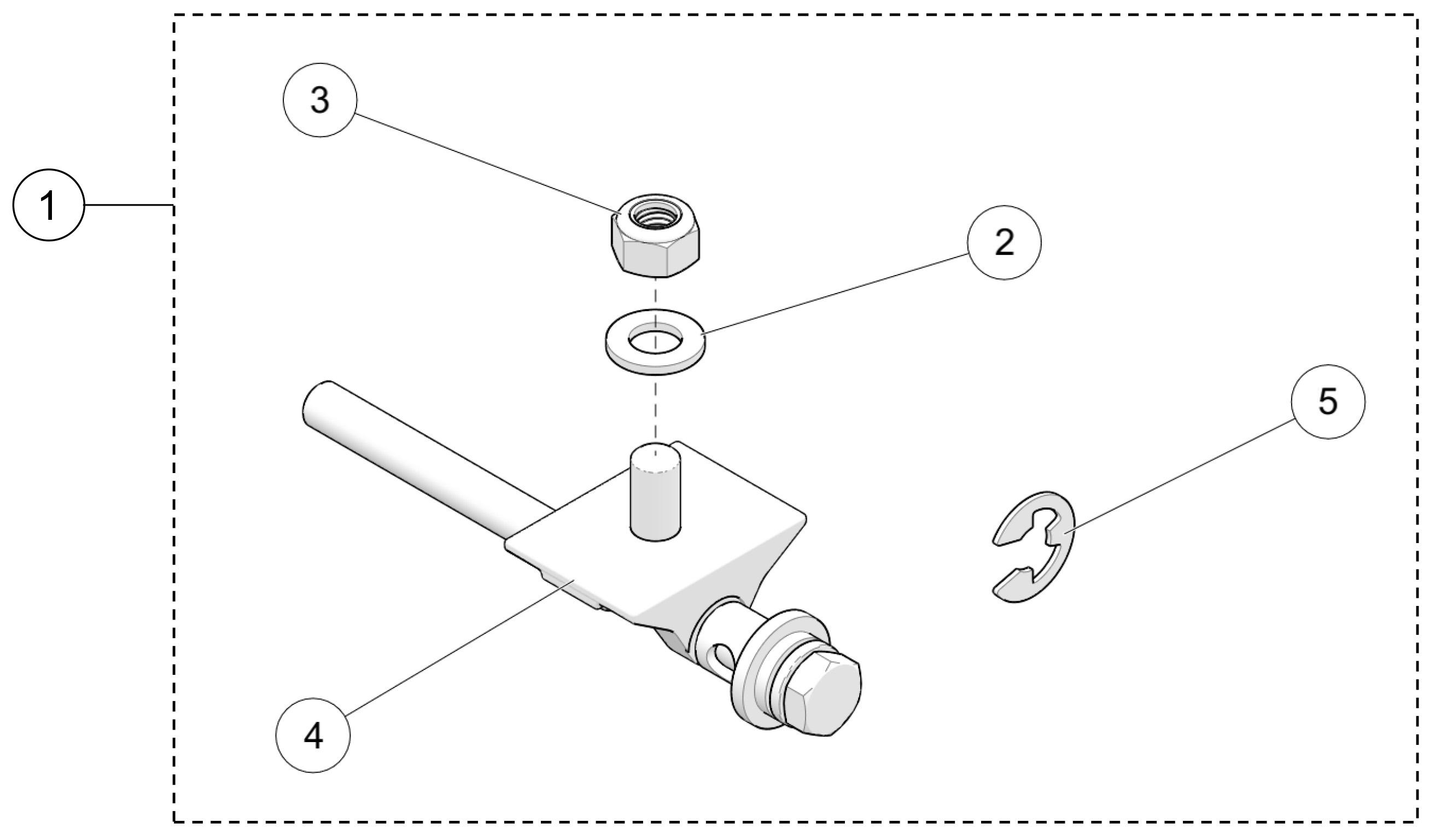 2023 4S1 Tensioner Adjustment Screw Parts Diagram
