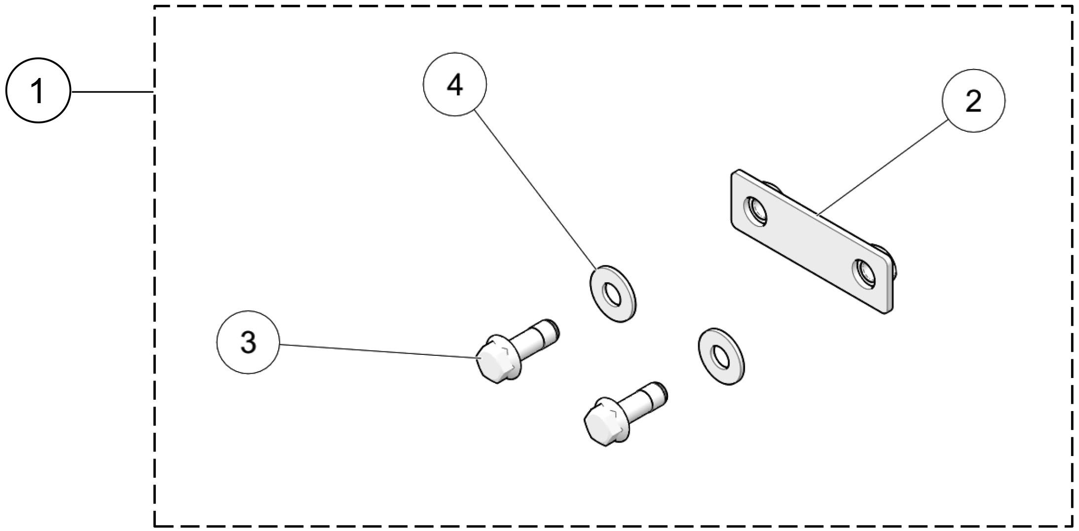 2023 T4S Back Plate Parts Diagram