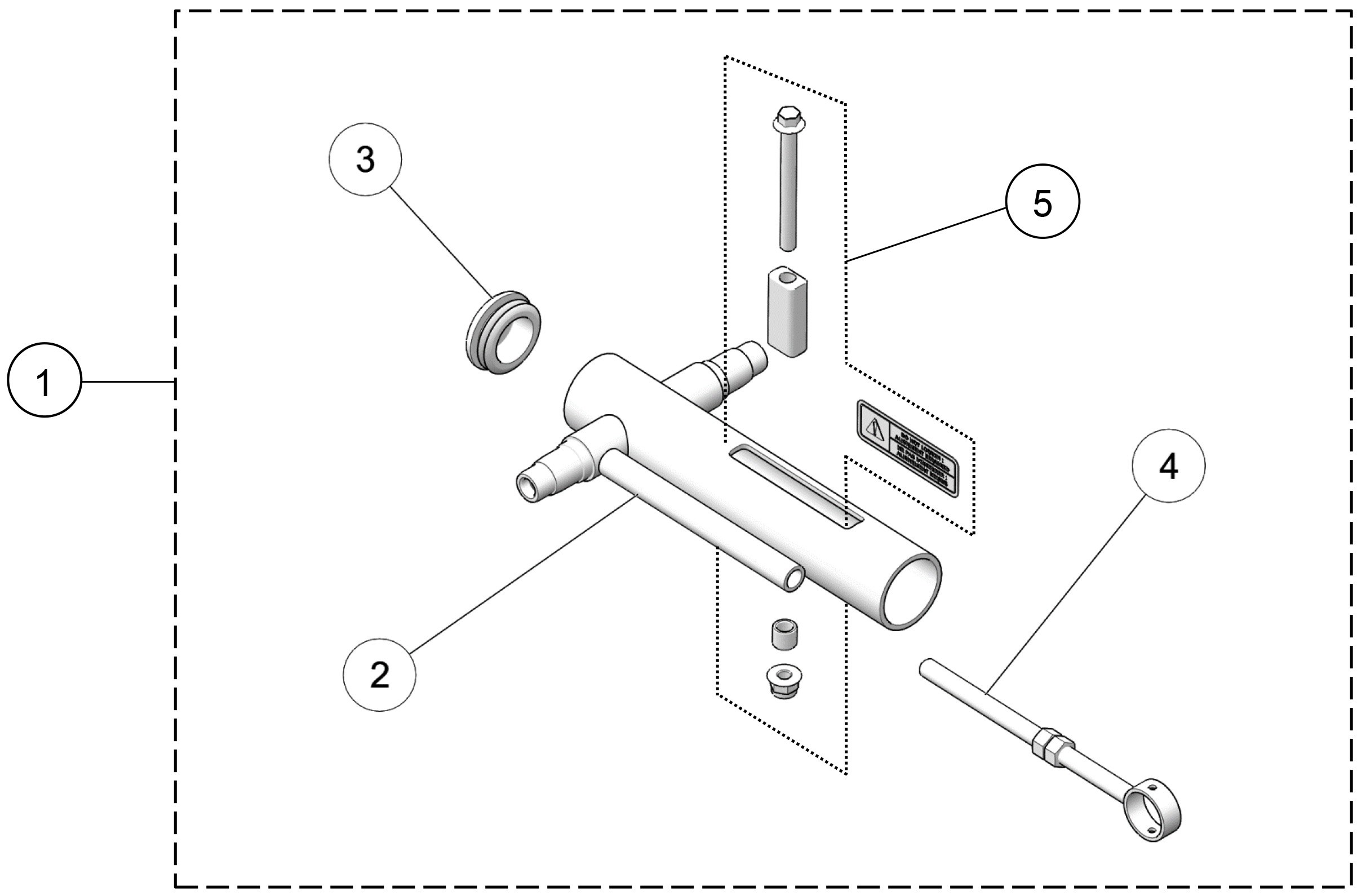 2024 X4S Rear Long Track Tensioner Kit Parts Diagram