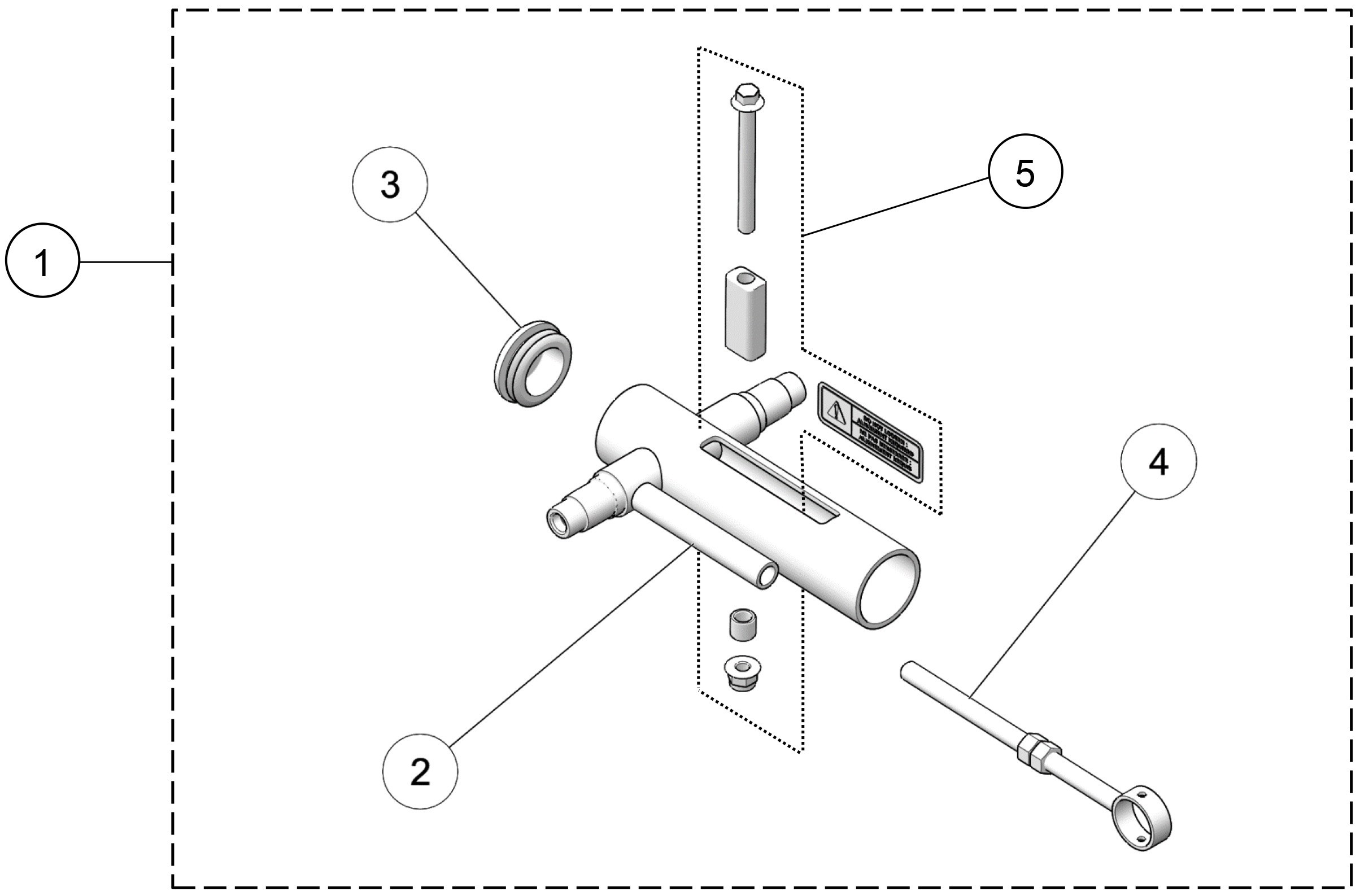 2025 X4S Front Short Track Tensioner Kit Parts Diagram