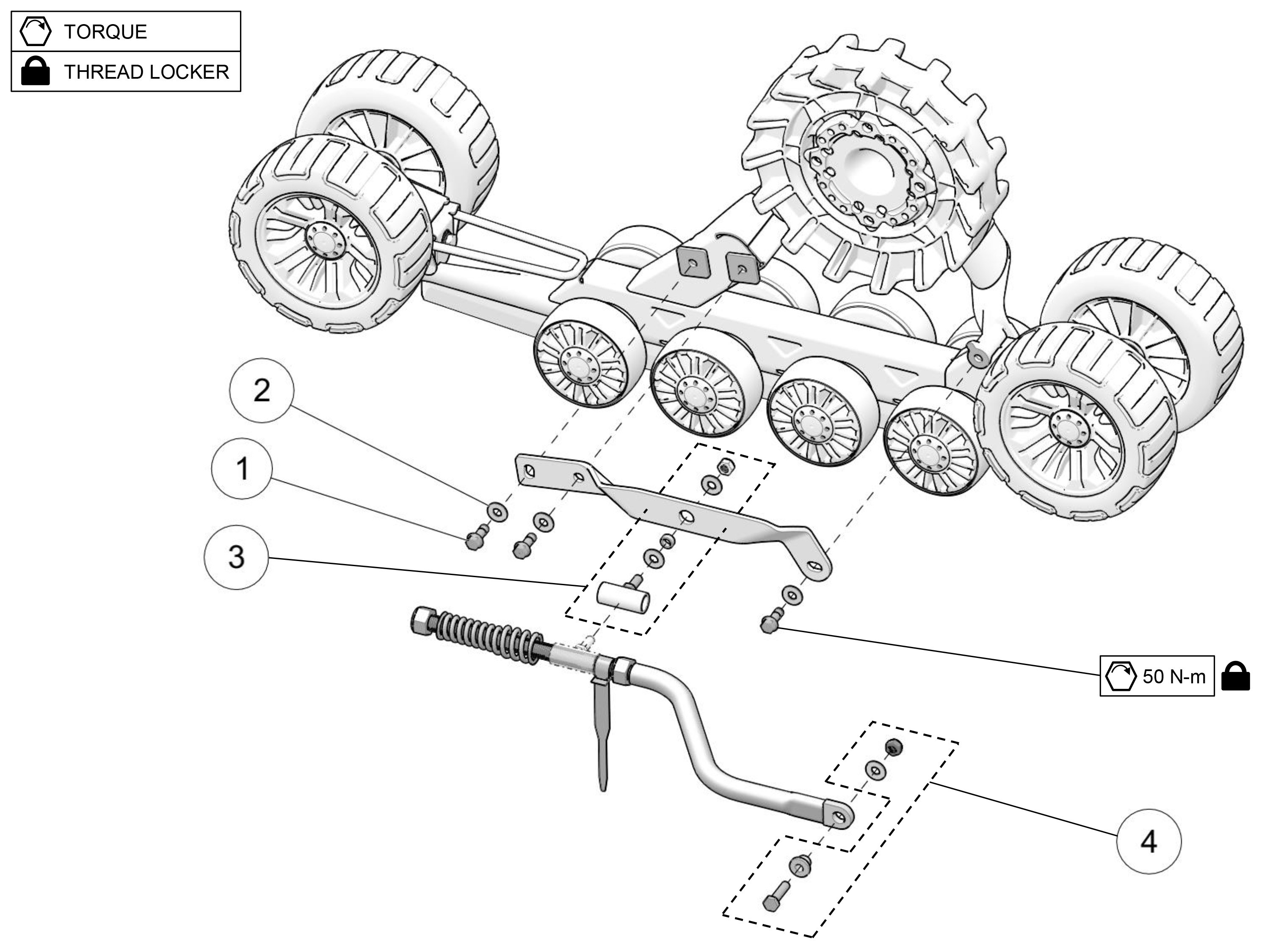2026 4S1 Rigid Suspension (RS) Parts Diagram