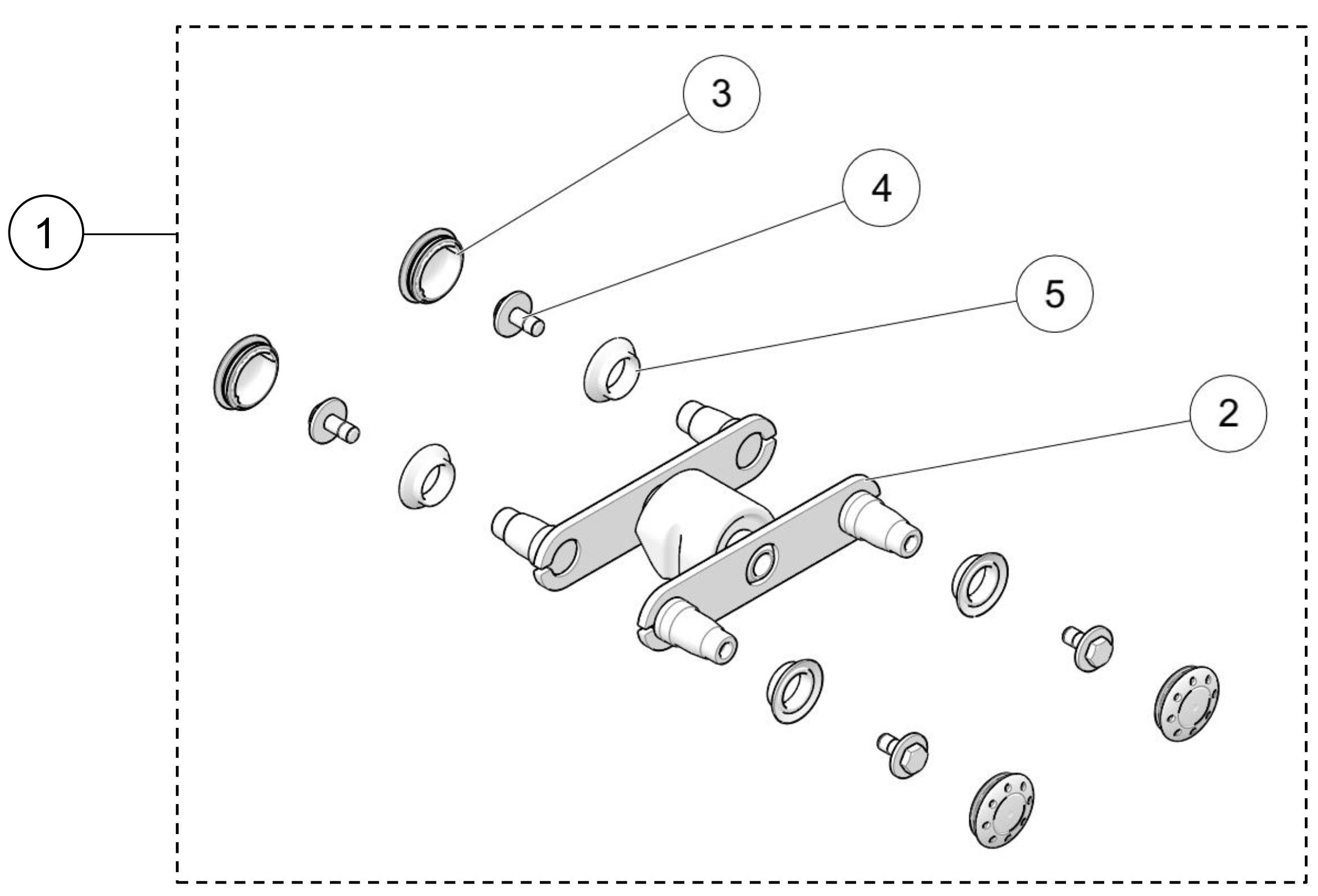 2026 4S1 UTV Stabilizer Parts Diagram