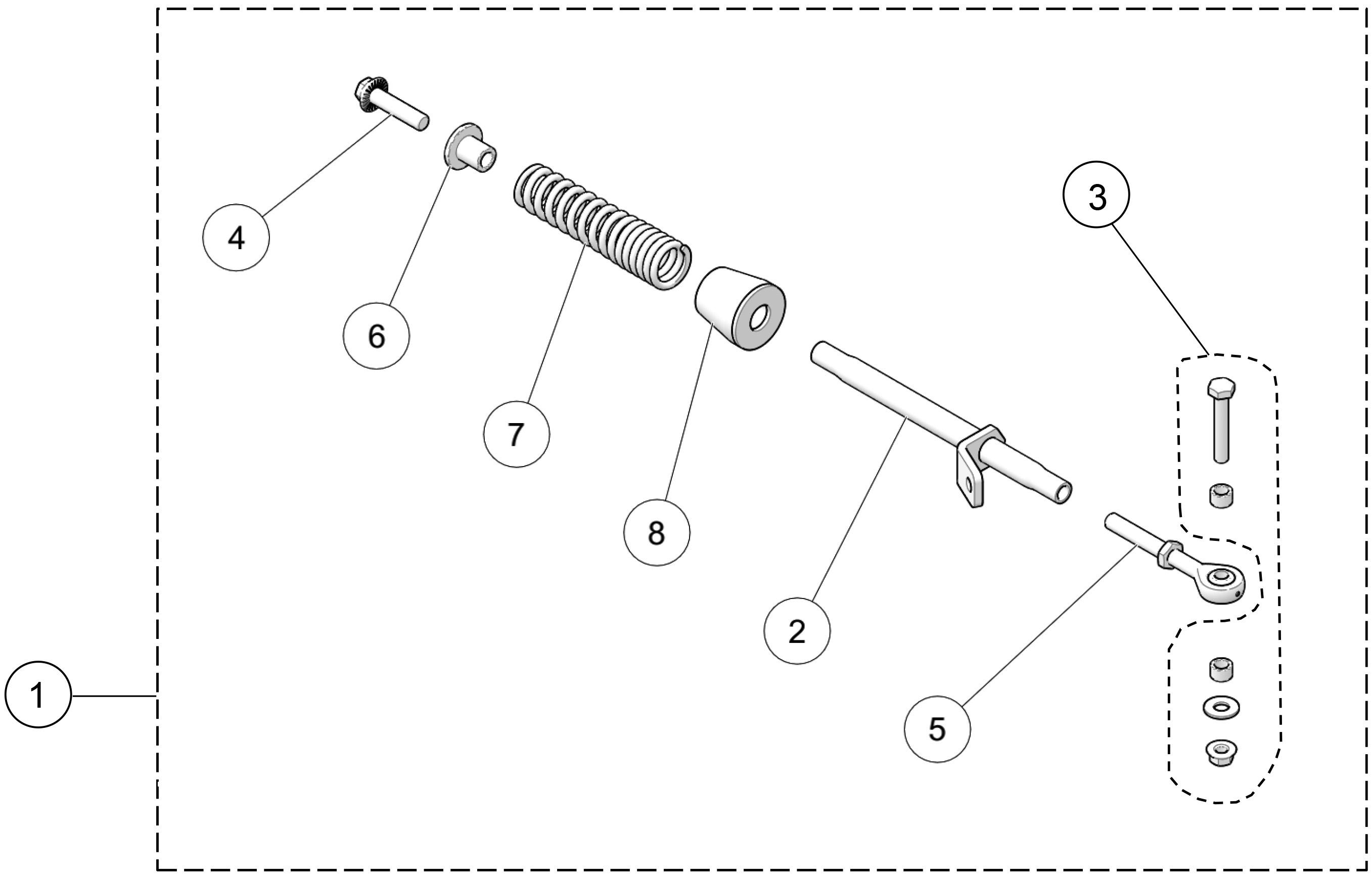 2026 T4S Stabilizing Rod - ATV Parts Diagram